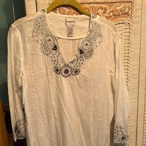 Chico’s beaded tunic